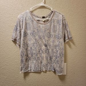 We the Free slightly cropped tee